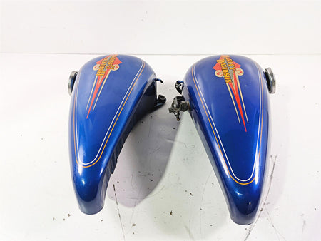 1992 Harley FLSTC Softail Heritage Fuel Gas Petrol Tank & Petcock -Read 61218-85 {{ shop.shopifyCountryName }} - Mototech271