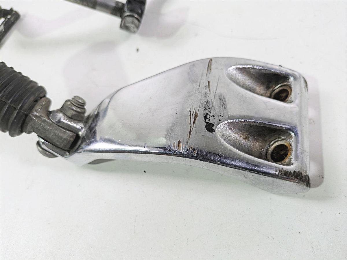 2010 Harley Dyna FXDB Street Bob Front Mid Left Foot Peg & Shifter Set 50667-07 {{ shop.shopifyCountryName }} - Mototech271