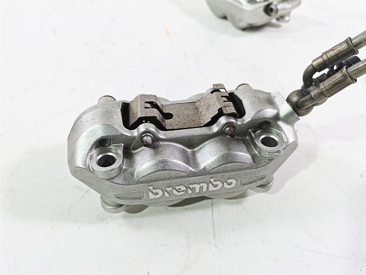 2009 Ducati Monster 1100 S Front Brembo Brake Caliper Set 61040961A 61040971A {{ shop.shopifyCountryName }} - Mototech271