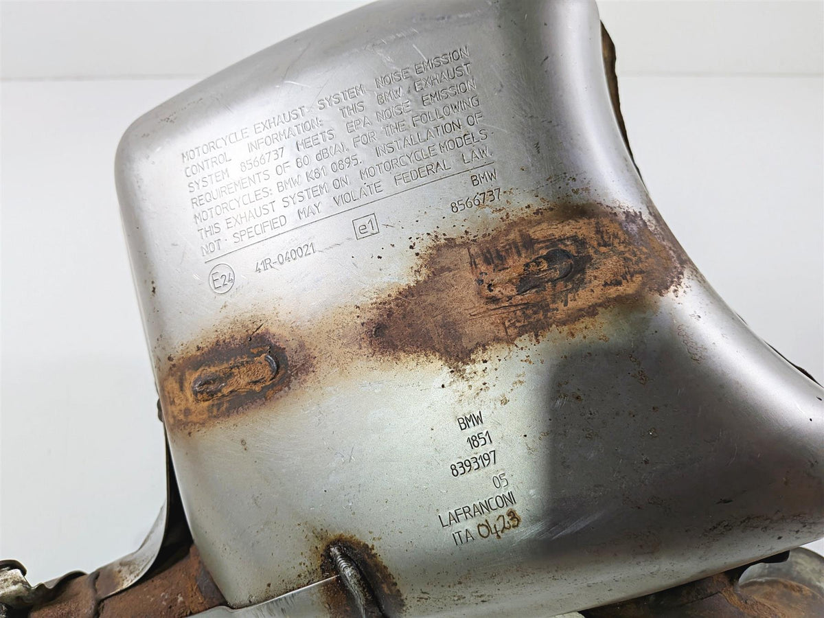 2023 BMW F850GS K81 Lafranconi Exhaust Mid Pipe Collector Chamber 18518393197 {{ shop.shopifyCountryName }} - Mototech271