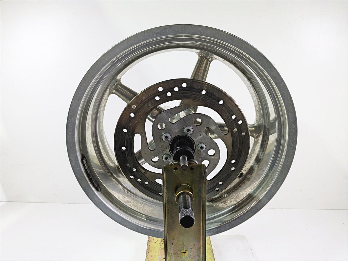 2008 Harley FXCWC Softail Rocker Straight 18x8 Rear Wheel Rim 41497-08 {{ shop.shopifyCountryName }} - Mototech271