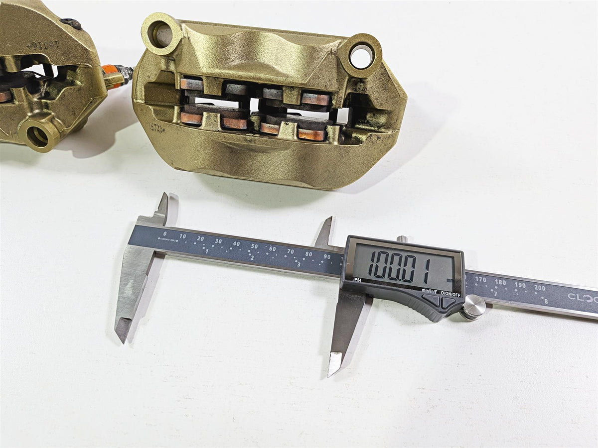 2017 BMW S1000RR K46 Golden Brembo Front Brake Caliper Set 100mm 34117714784 {{ shop.shopifyCountryName }} - Mototech271