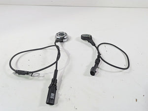 2010 Harley Touring FLHXSE CVO Street Glide Abs Brake Speed Sensor Set 40614-08