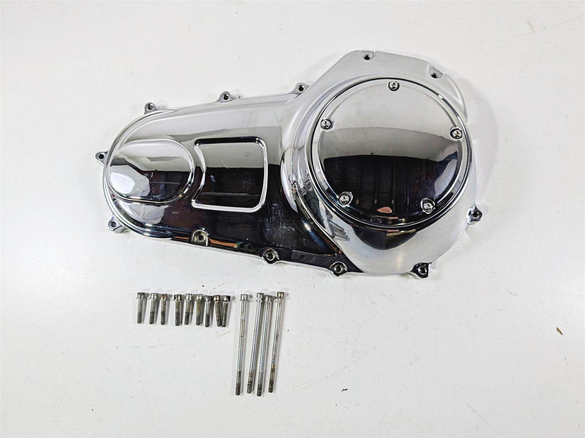 2015 Harley Touring FLTRUSE CVO Road Glide Chrome Primary Drive Cover 60685-07A-Mototech271