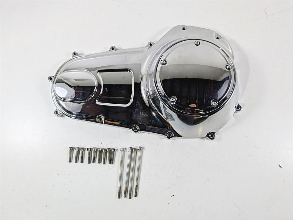 2015 Harley Touring FLTRUSE CVO Road Glide Chrome Primary Drive Cover 60685-07A-Mototech271