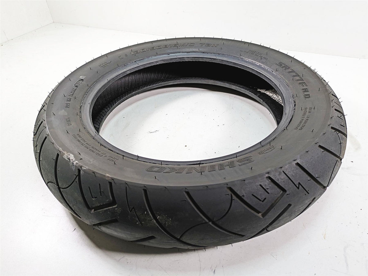 2005 Harley Touring FLHTCUI Electra Glide Used Motorcycle Front Tire Shinko SR777F 130/90/16 87-4585 {{ shop.shopifyCountryName }} - Mototech271