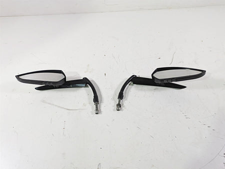 2008 Harley Touring FLHTCU E-Glide 105TH Kuryakyn Black Rambo Scythe Knife Blade Mirrors 1760 {{ shop.shopifyCountryName }} - Mototech271
