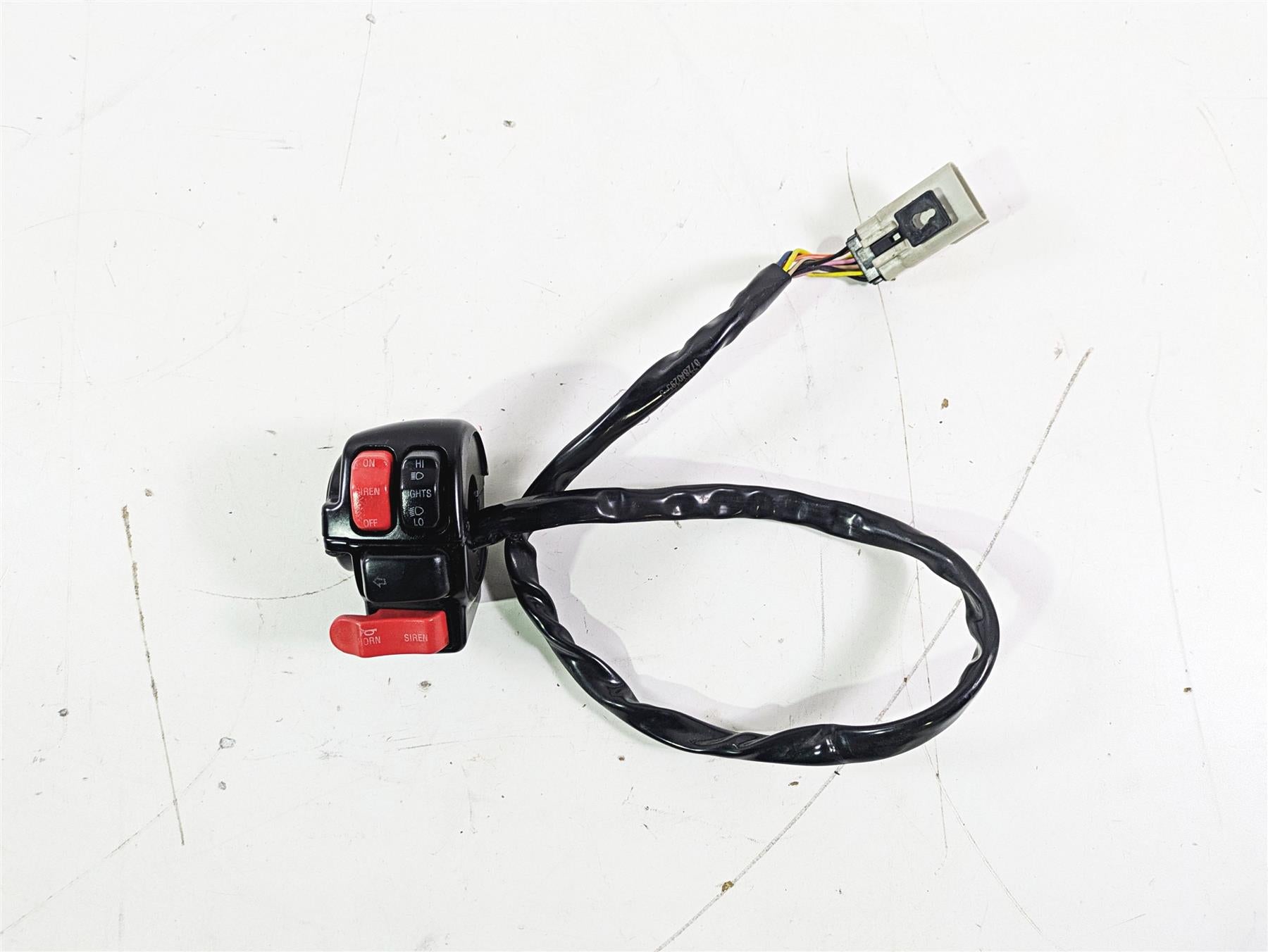 2008 Harley Touring FLHTP Electra Glide Left Hand Lights Control Switch 70361-96 {{ shop.shopifyCountryName }} - Mototech271