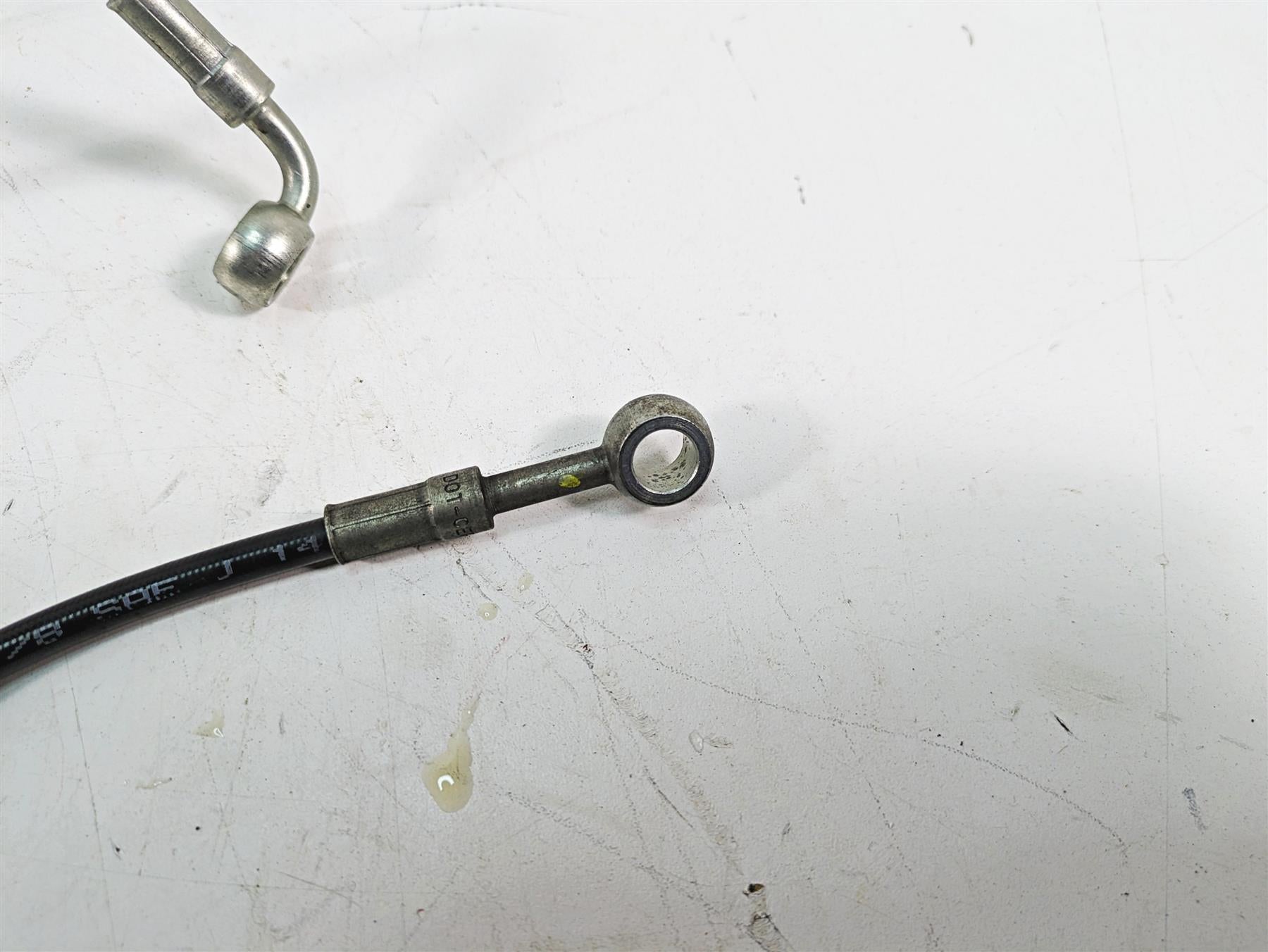 2016 Ducati Panigale 1299 S Front Abs Brake Line Hose Set 61841151C {{ shop.shopifyCountryName }} - Mototech271