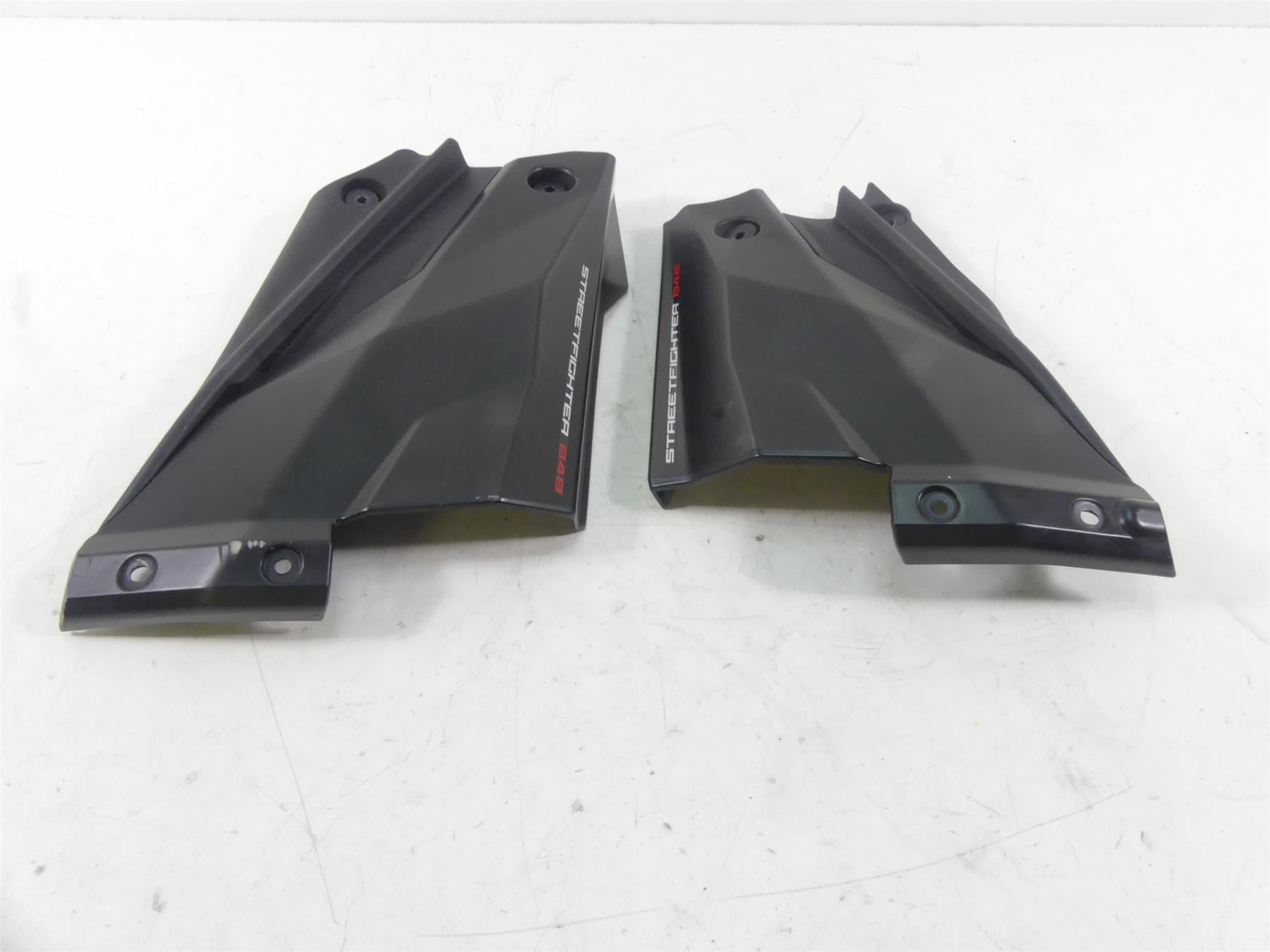 2013 Ducati Streetfighter 848 Radiator Cooler Cover Fairing Cowl Set 48032801C {{ shop.shopifyCountryName }} - Mototech271