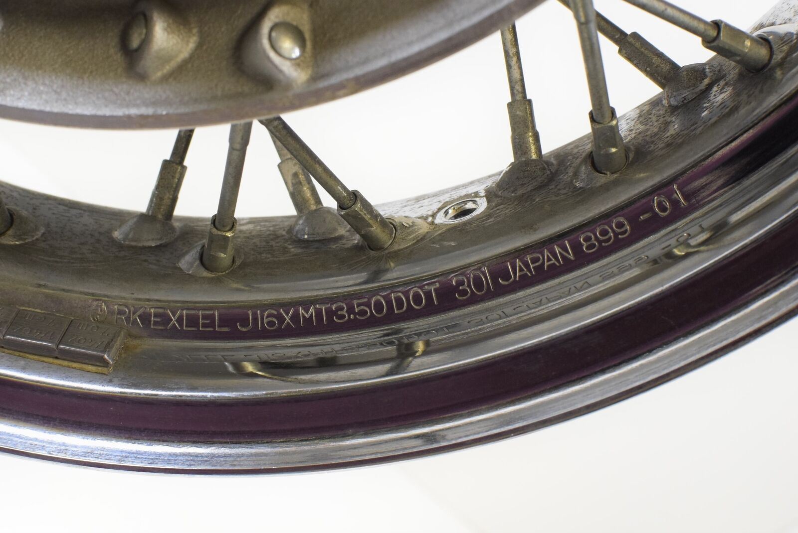 2000 Kawasaki VN1500 Vulcan Classic Rear Wheel Rim EXCEL 16x3.5 41034-1260 {{ shop.shopifyCountryName }} - Mototech271