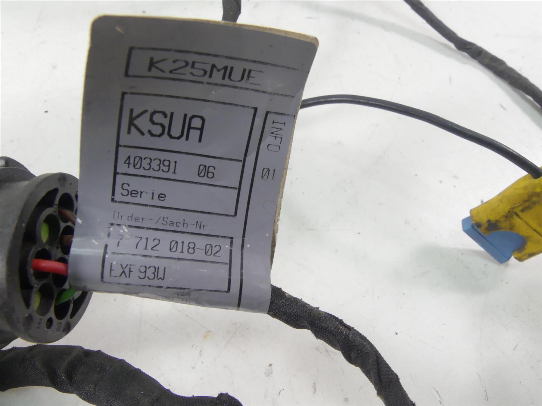 2008 BMW R1200GS K25 Main Abs Heated & Engine Wiring Harness 61117712018 {{ shop.shopifyCountryName }} - Mototech271