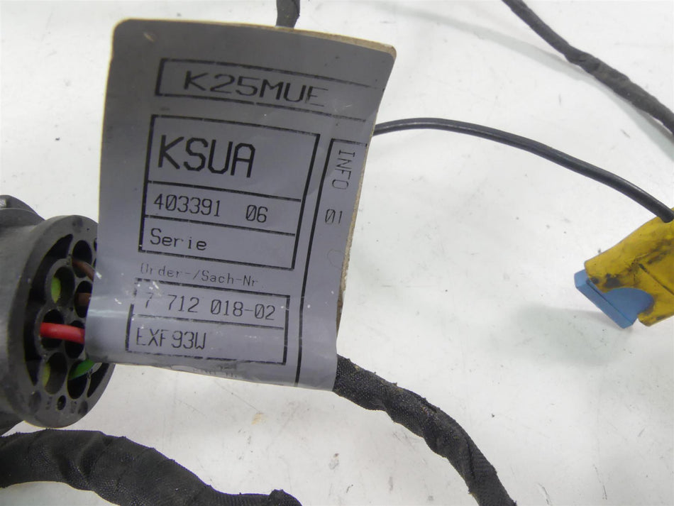 2008 BMW R1200GS K25 Main Abs Heated & Engine Wiring Harness 61117712018 {{ shop.shopifyCountryName }} - Mototech271