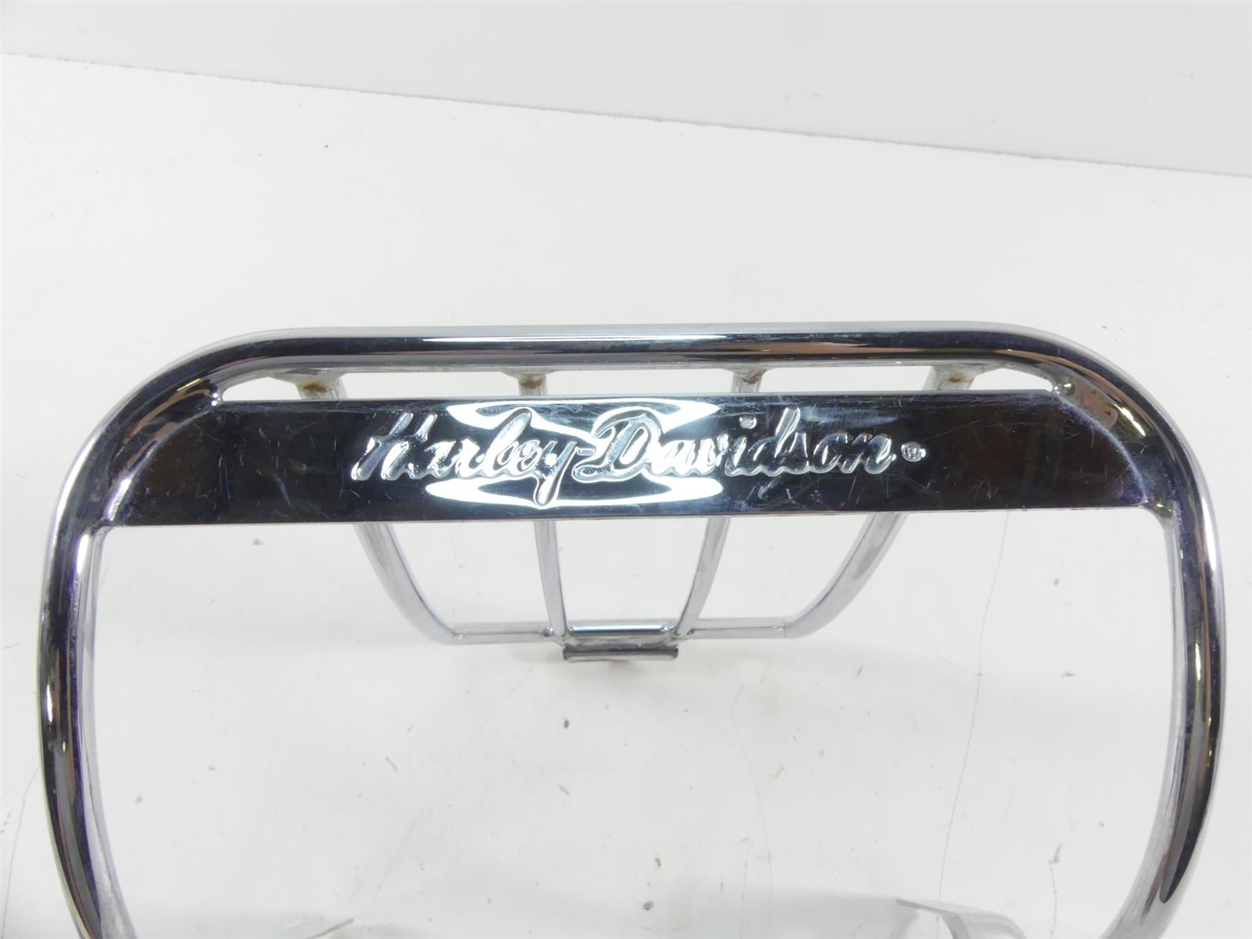 2005 Harley FXDWGI Dyna Wide Glide Rear Chrome Luggage Rack {{ shop.shopifyCountryName }} - Mototech271