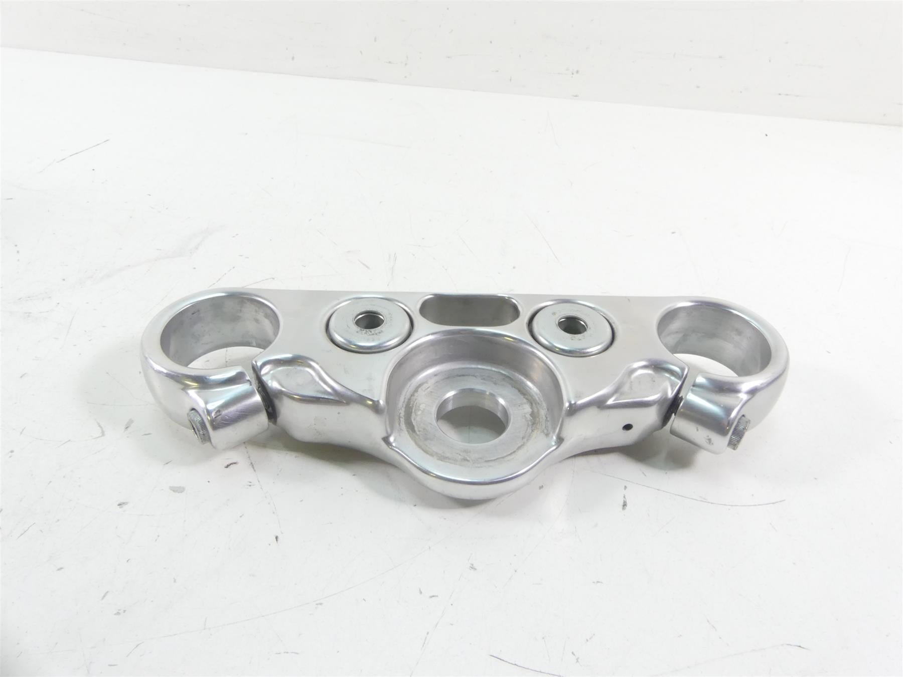 2014 Harley FXDL Dyna Low Rider Upper Triple Tree Steering Clamp 49mm 46278-08 {{ shop.shopifyCountryName }} - Mototech271