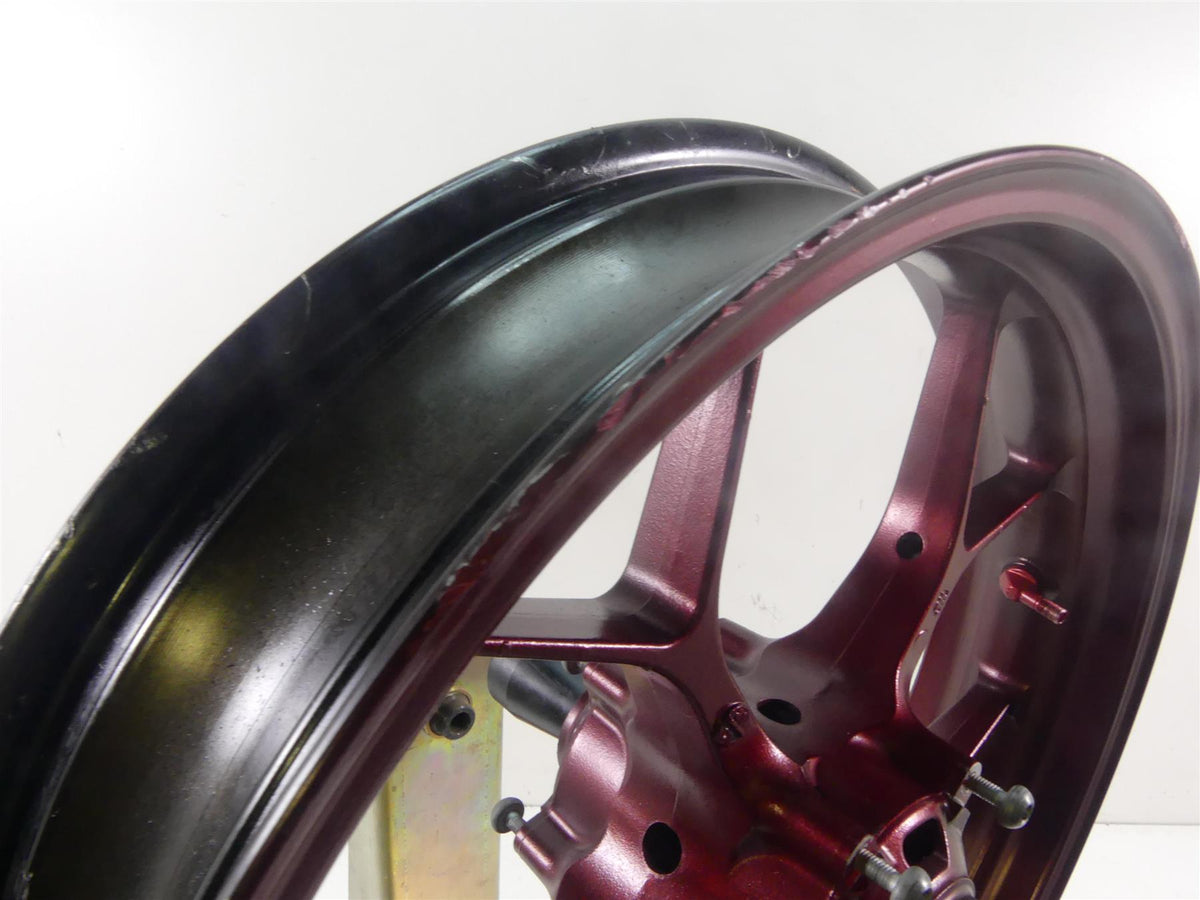 2018 Honda CBR1000 RR SC77 Straight Front Wheel Rim 17x3.5 44650-MKF-D40ZD {{ shop.shopifyCountryName }} - Mototech271
