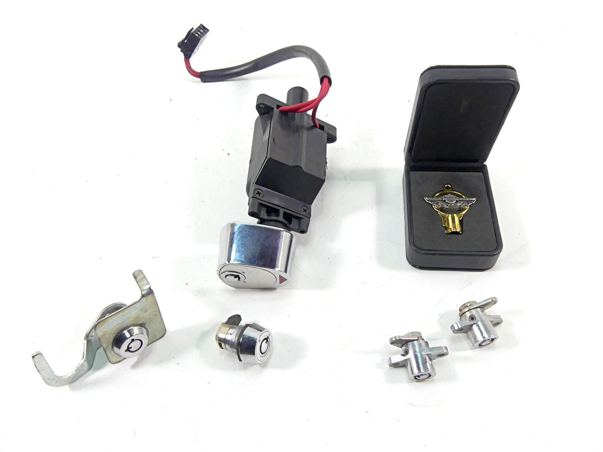 2003 Harley Touring FLHTCI E-Glide 100TH Ignition Switch Key Lock Set 71640-99 {{ shop.shopifyCountryName }} - Mototech271