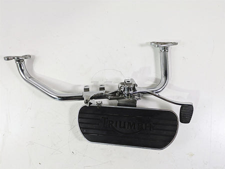 2006 Triumph Rocket 3 Right Rider Foot Peg Mount & Brake Pedal T2083010 {{ shop.shopifyCountryName }} - Mototech271
