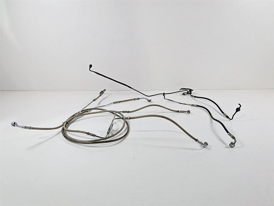 2011 Harley Touring FLHTCU CVO Electra Glide Abs Brake Line Set 42388-09-Mototech271