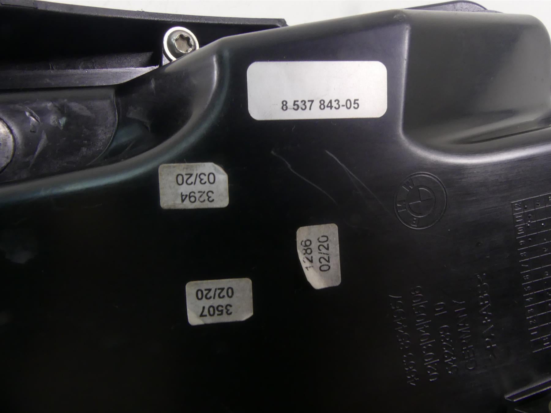 2015 BMW R1200RT K52 Left Side Plastic Storage Compartment Glove Box 46638544957 {{ shop.shopifyCountryName }} - Mototech271