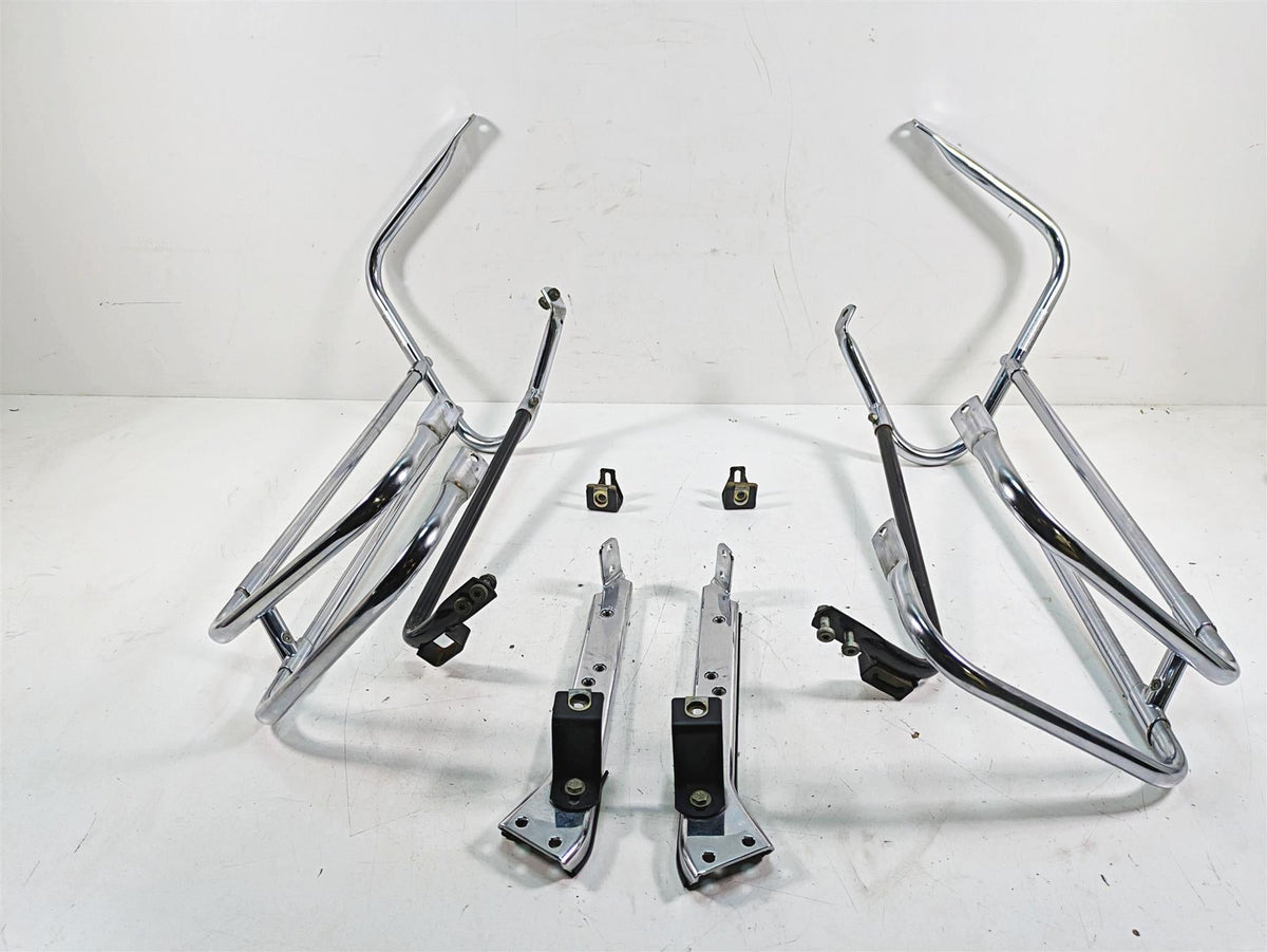 2008 Harley FLHTCU Electra Glide Saddlebag Guard Rail Support Set 49193-93 {{ shop.shopifyCountryName }} - Mototech271
