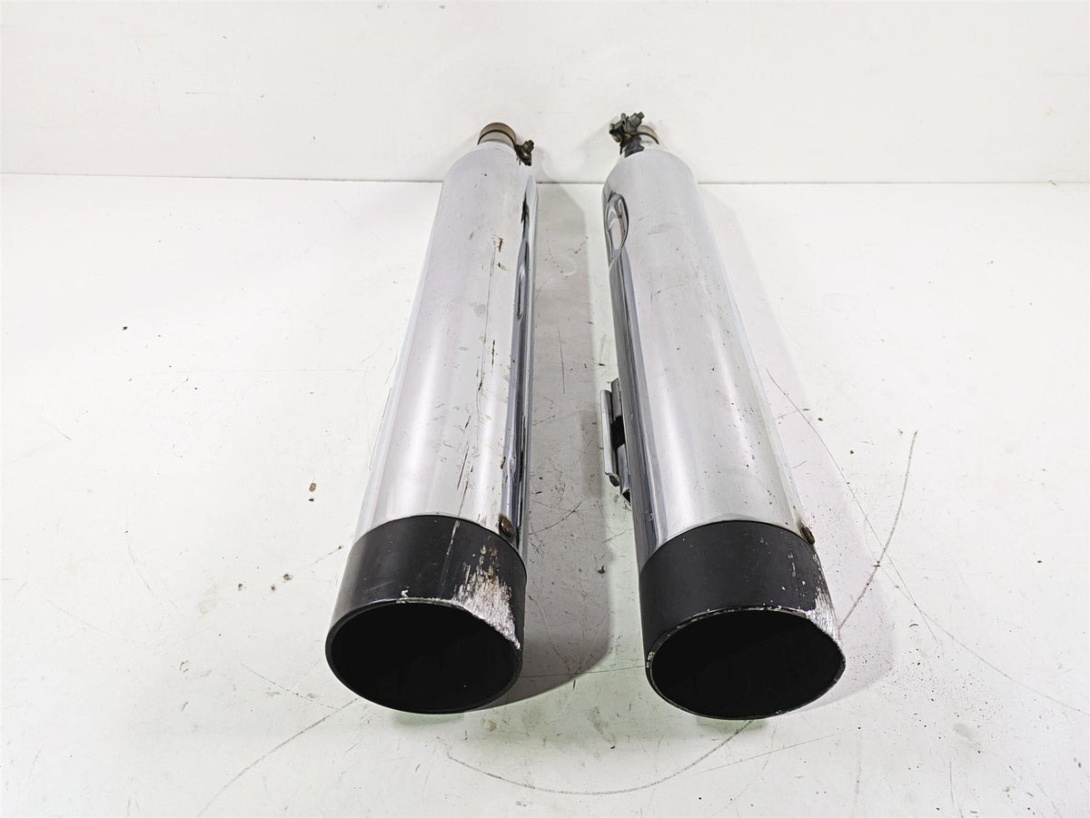 2016 Harley Touring FLTRX Road Glide 4.5" Aftermarket Exhaust Pipe Set {{ shop.shopifyCountryName }} - Mototech271