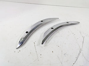 2004 Victory Kingpin Rear Fender Chrome Struts Braces Set - Read 5631319 5631320 | Mototech271