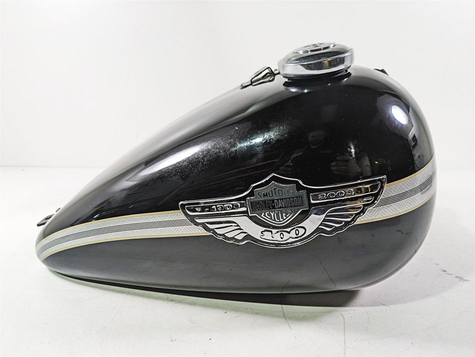 2003 Harley FLSTC Softail Heritage 100th Fuel Gas Petrol Tank 62180-00D {{ shop.shopifyCountryName }} - Mototech271