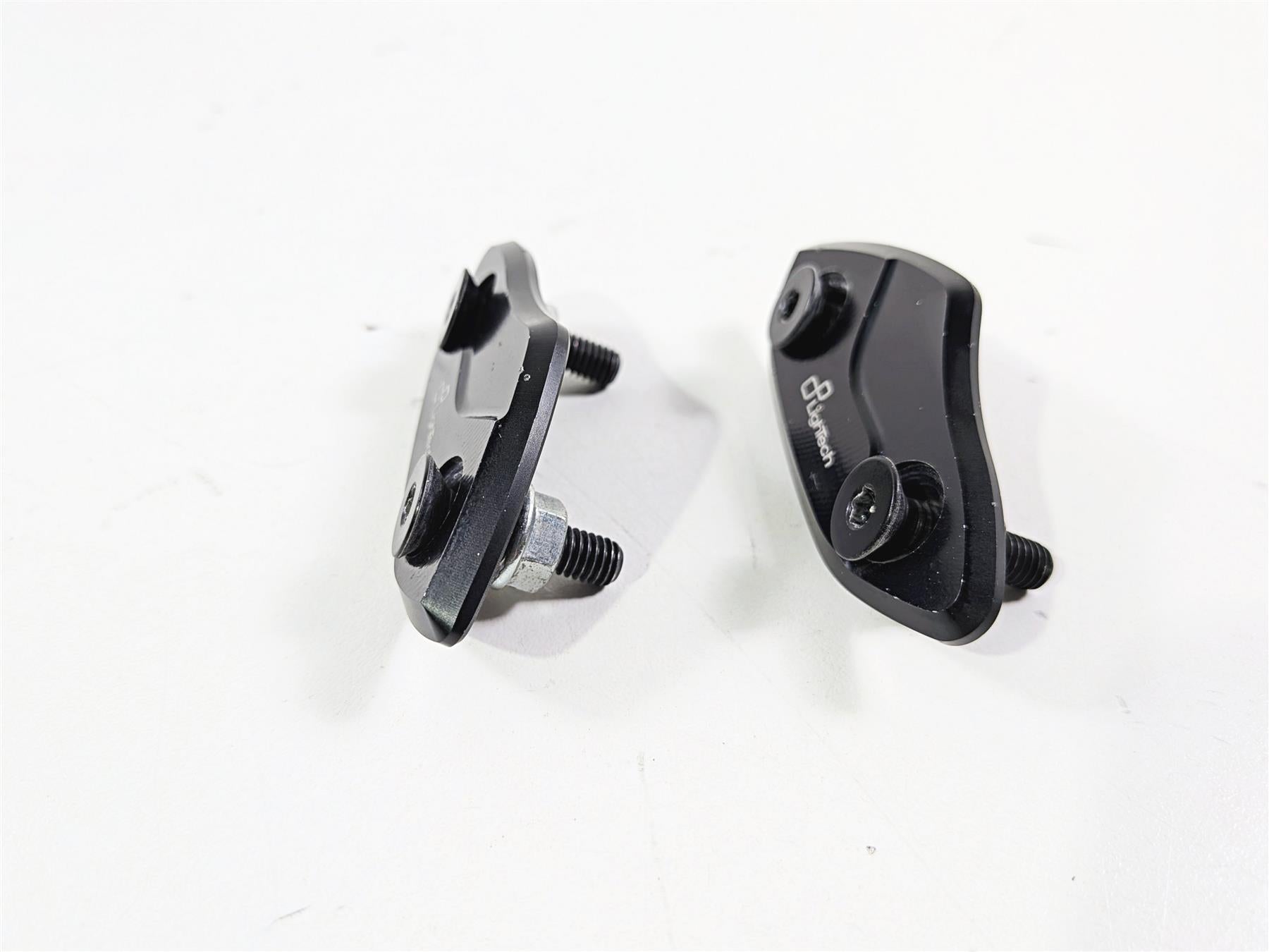 2018 Aprilia RSV4 RR Mirror Delete Block Off Plates Lightech SPE111-01 {{ shop.shopifyCountryName }} - Mototech271