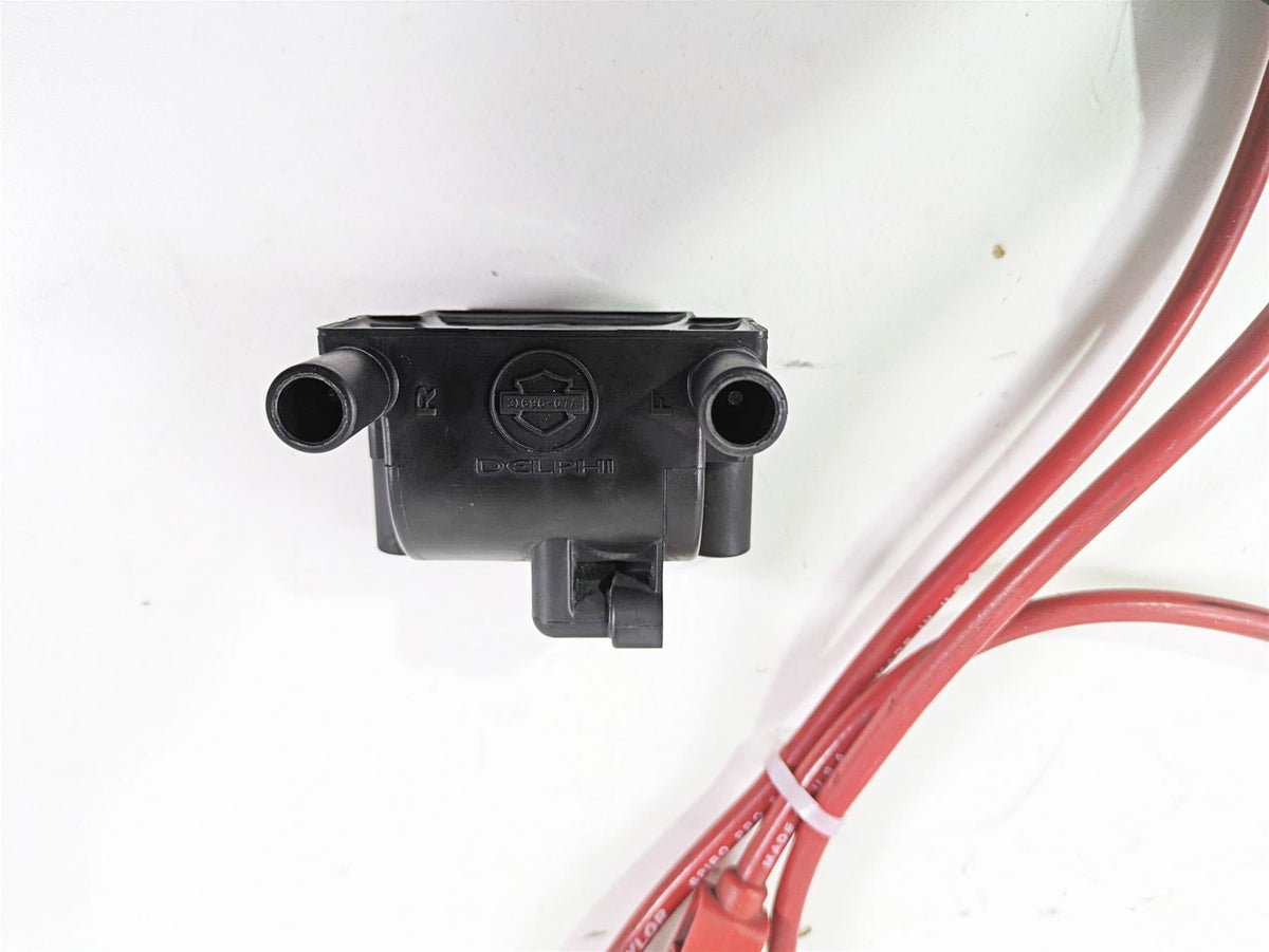 2009 Harley Touring FLHX Street Glide Ignition Coil + Taylor Wires 31696-07A {{ shop.shopifyCountryName }} - Mototech271