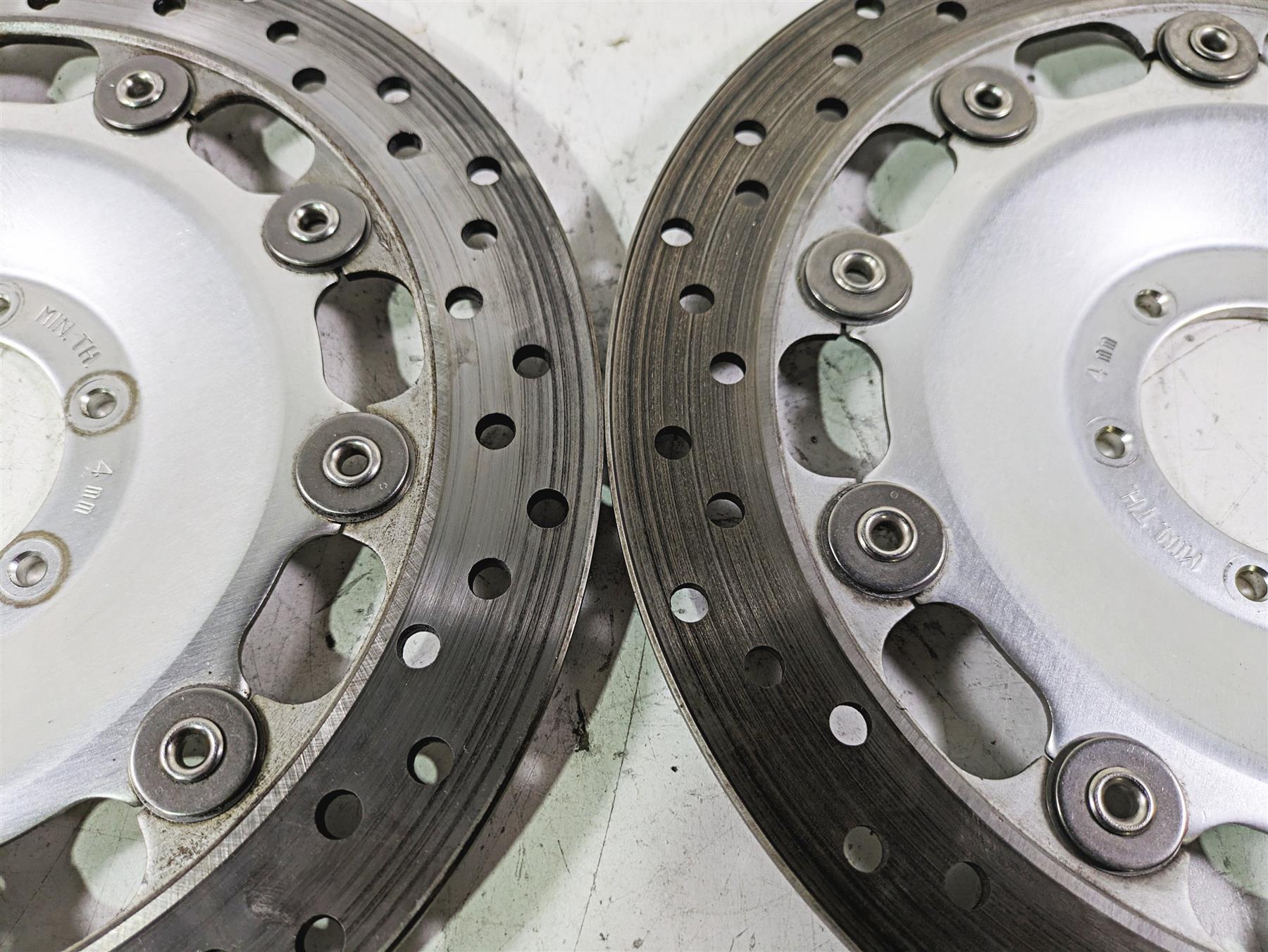 1998 Honda GL1500 Valkyrie Tour Front Brake Rotor Disc Set 45220-MZ0-003 {{ shop.shopifyCountryName }} - Mototech271