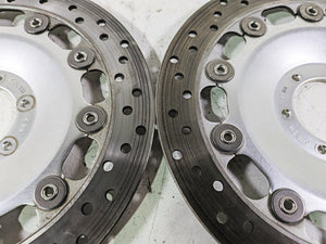 1998 Honda GL1500 Valkyrie Tour Front Brake Rotor Disc Set 45220-MZ0-003 | Mototech271