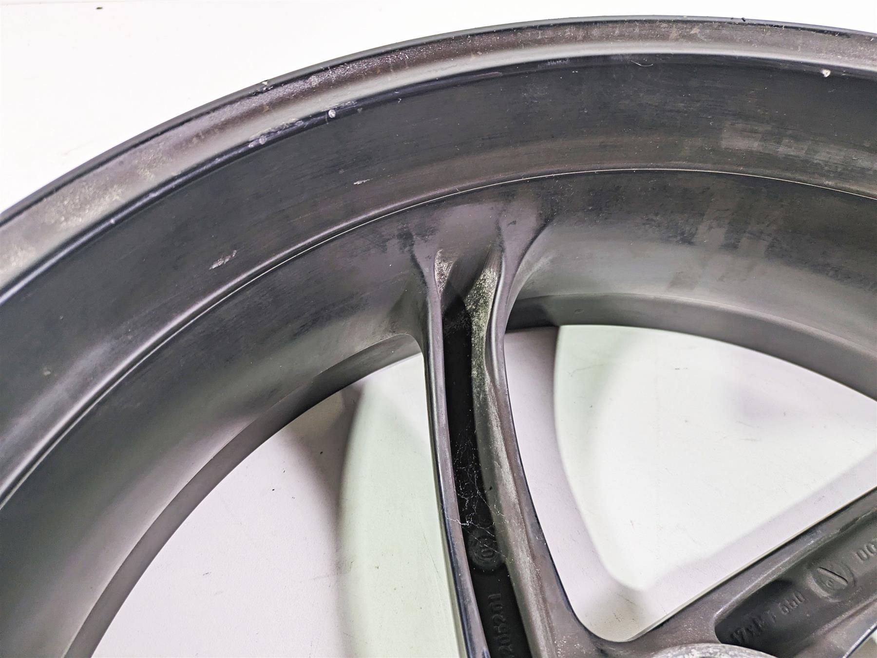 2009 Ducati Multistrada 1100 S Marchesini 17x5.5 Rear Wheel Rim 50221072AB {{ shop.shopifyCountryName }} - Mototech271