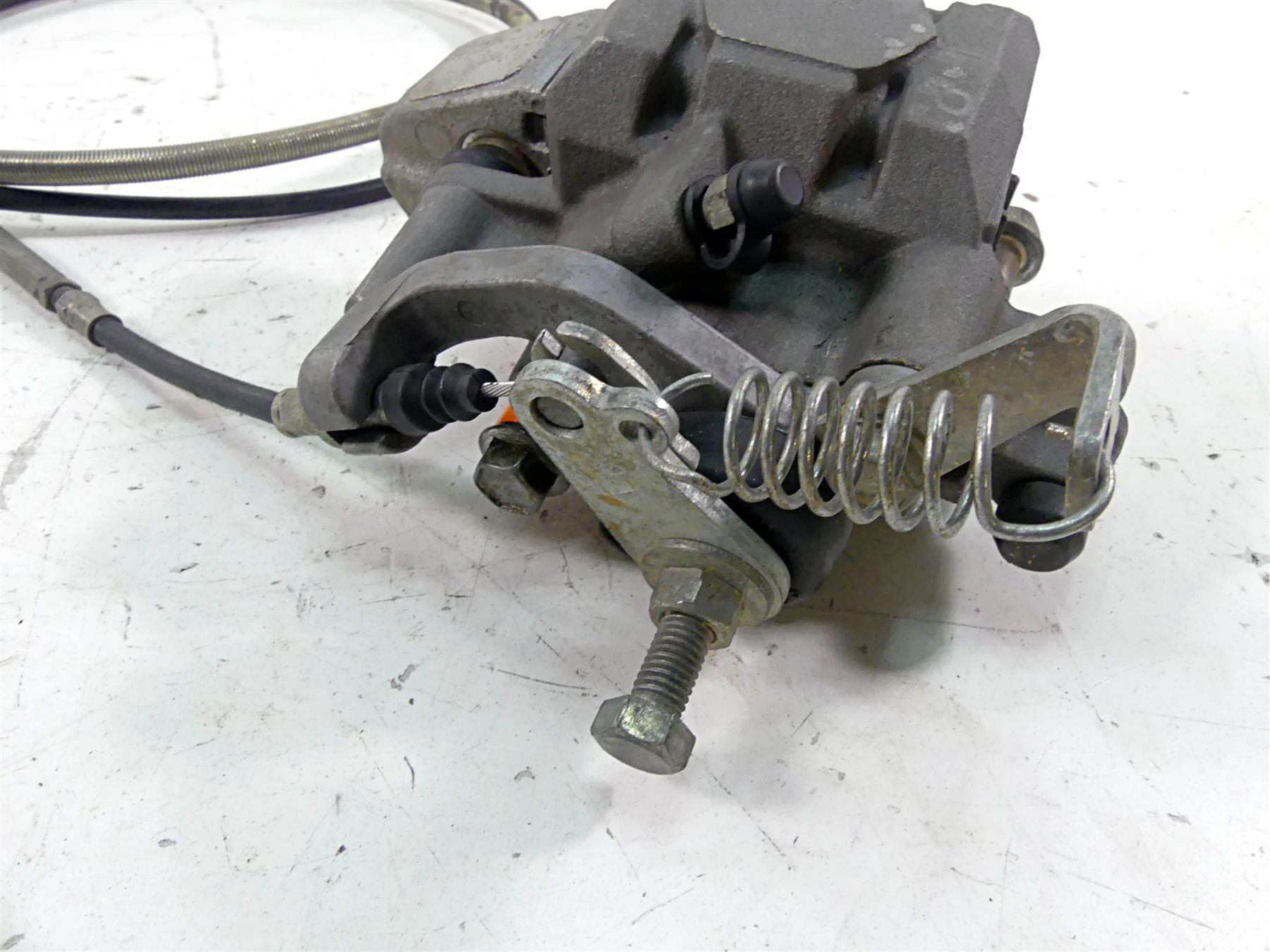 2017 Yamaha YFM Raptor 700R SE Rear Brake Caliper Cable Lever 5TG-2580W-21-00 {{ shop.shopifyCountryName }} - Mototech271