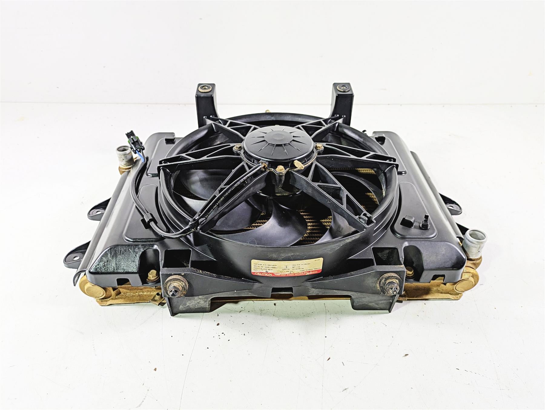 2022 Can-Am Defender XMR HD10 Radiator Cooler & Fan Set 709200951 709200534 {{ shop.shopifyCountryName }} - Mototech271