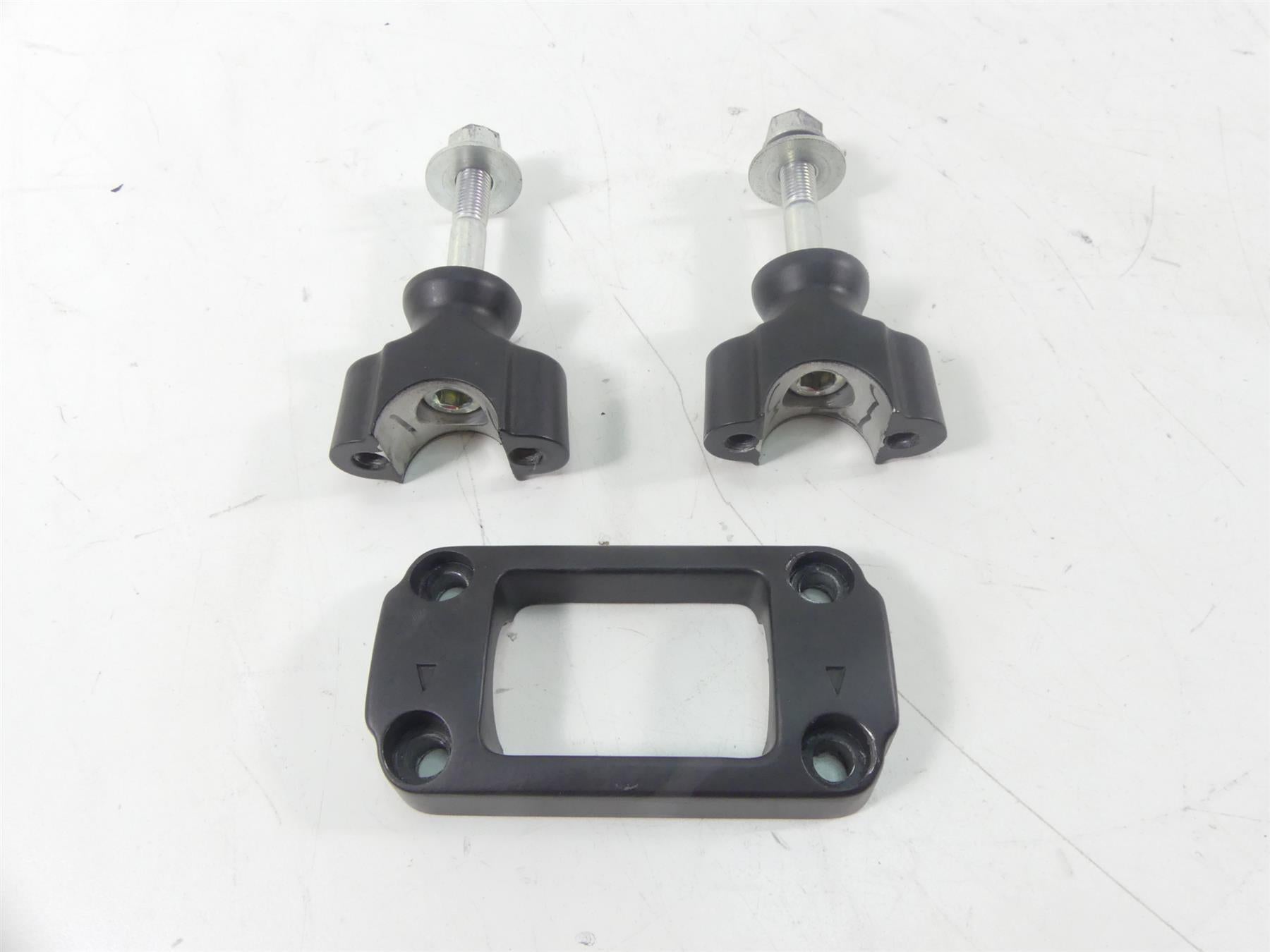 2008 Ducati Hypermotard 1100S Handlebar Handle Bar Riser Set 36010921A | Mototech271
