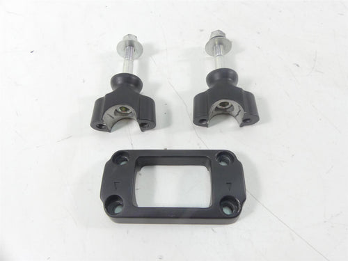 2008 Ducati Hypermotard 1100S Handlebar Handle Bar Riser Set 36010921A | Mototech271