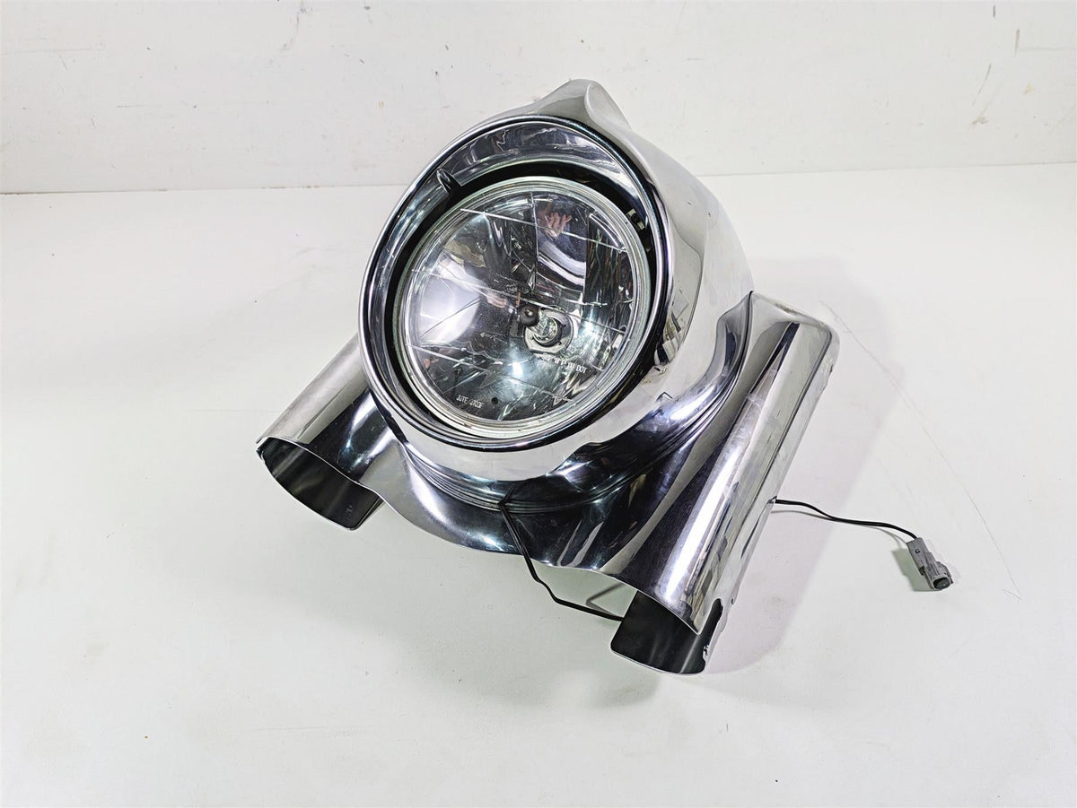 2016 Indian Chief Classic Headlight Head Lamp + Nacelle Cover Set 5632830 {{ shop.shopifyCountryName }} - Mototech271