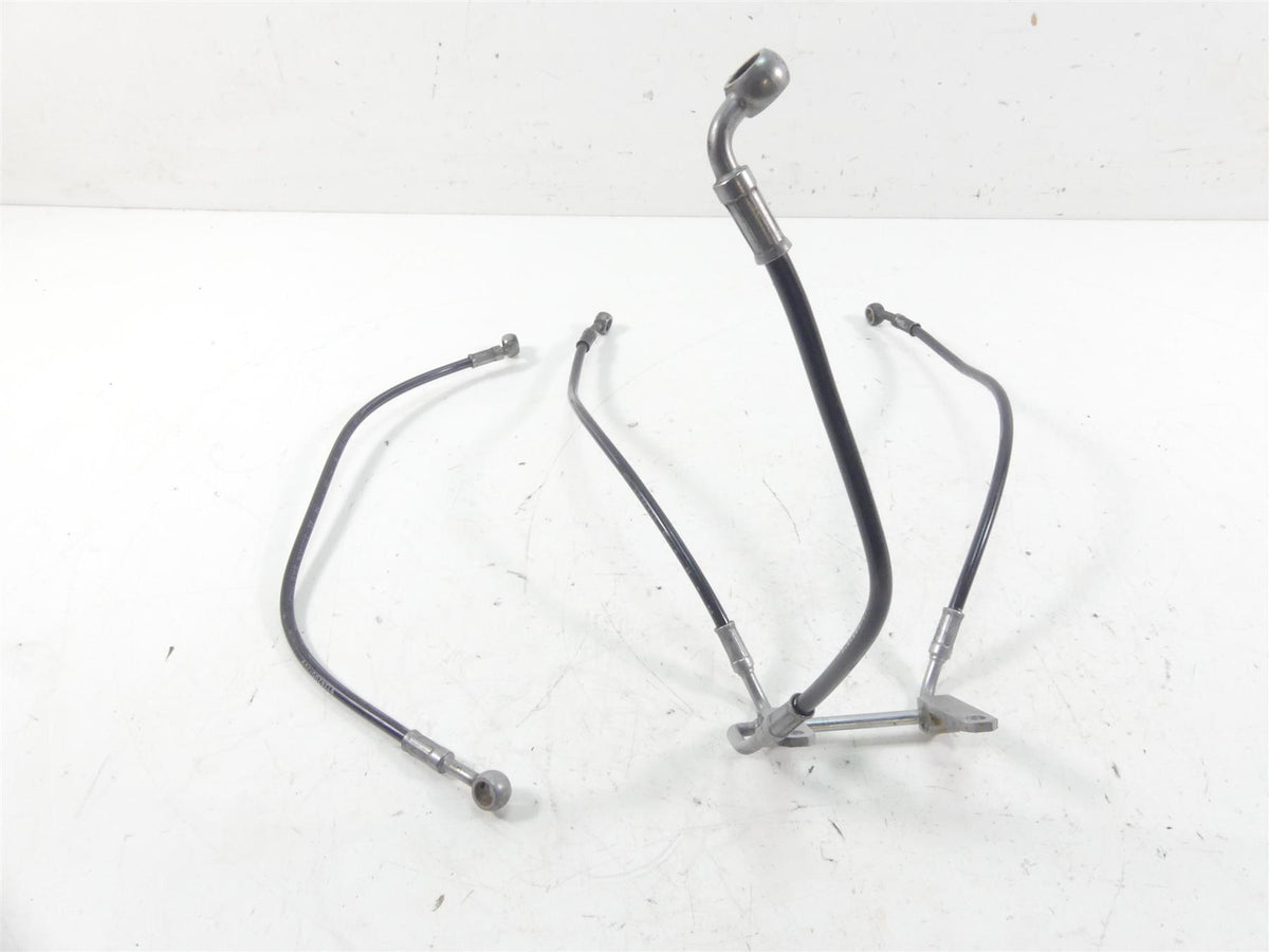 2015 KTM 1290R Super Duke Abs Front Brake Line Hose Set 61342003000 61342001000 {{ shop.shopifyCountryName }} - Mototech271