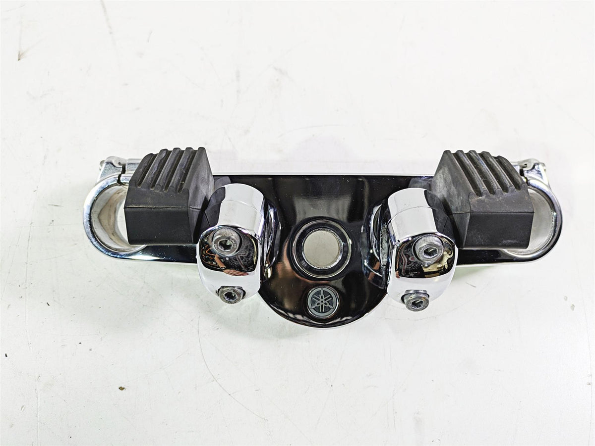 2008 Yamaha XVZ1300 Royal Star Upper Chrome Triple Tree Riser Set 4XY-W2341-00 {{ shop.shopifyCountryName }} - Mototech271