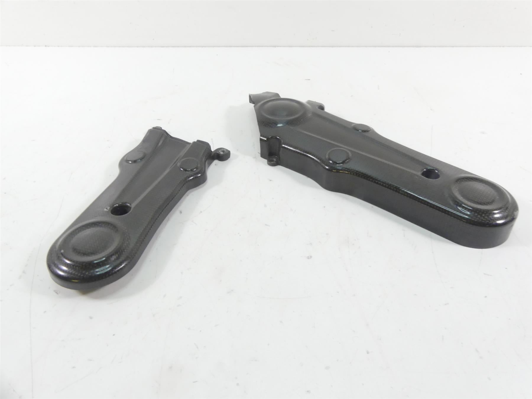2011 Ducati Hypermotard 1100 SP Carbon Fiber Timing Belt Cover Set 24511041A {{ shop.shopifyCountryName }} - Mototech271
