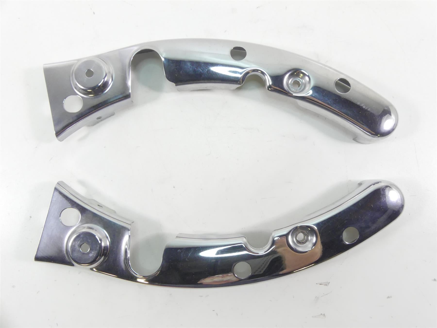 2010 Harley Touring FLHX Street Glide Rear Subframe Strut Chrome Covers 47502-09 {{ shop.shopifyCountryName }} - Mototech271