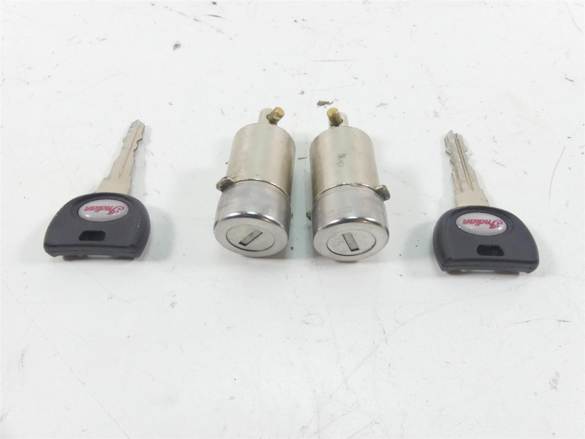 2019 Indian Chieftain Classic Saddlebag Steering Locks & Keys Set 2635146 {{ shop.shopifyCountryName }} - Mototech271