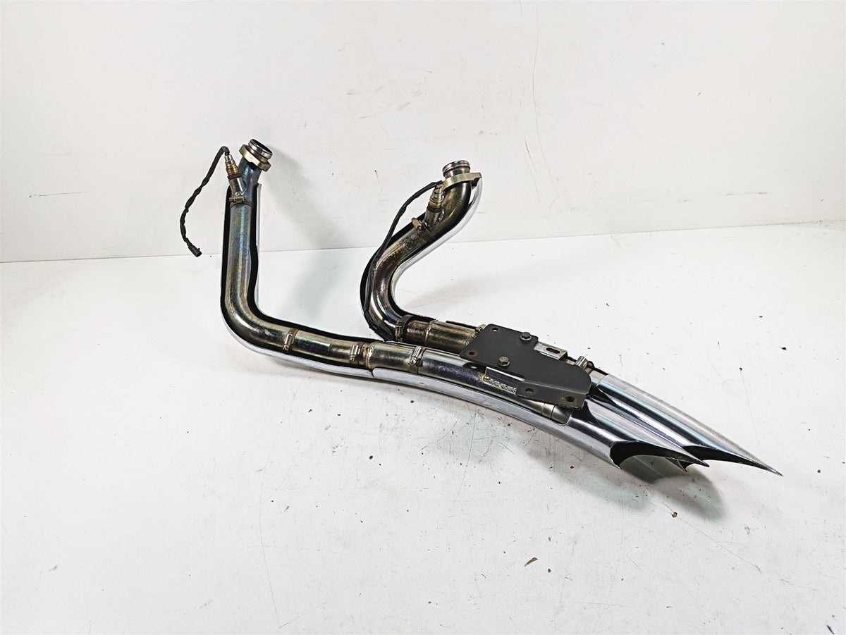 2009 Harley FXCWC Softail Rocker C Vance & Hines Big Radius Exhaust System 26079 {{ shop.shopifyCountryName }} - Mototech271