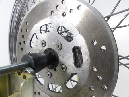 1993 Harley FXSTS Softail Springer Front Chrome Spoke Wheel Rim 21x2.15 43676-88 {{ shop.shopifyCountryName }} - Mototech271