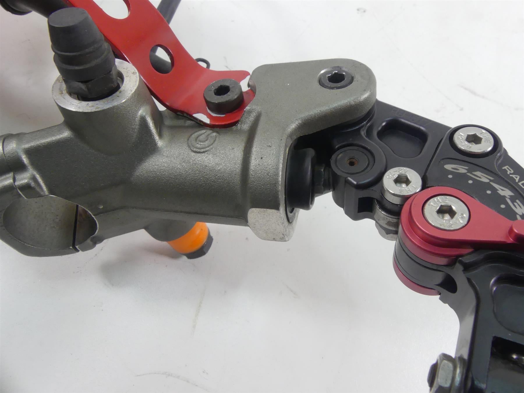 2008 Ducati 1098 S Front Brembo Radial Brake Master Cylinder 62440461A {{ shop.shopifyCountryName }} - Mototech271