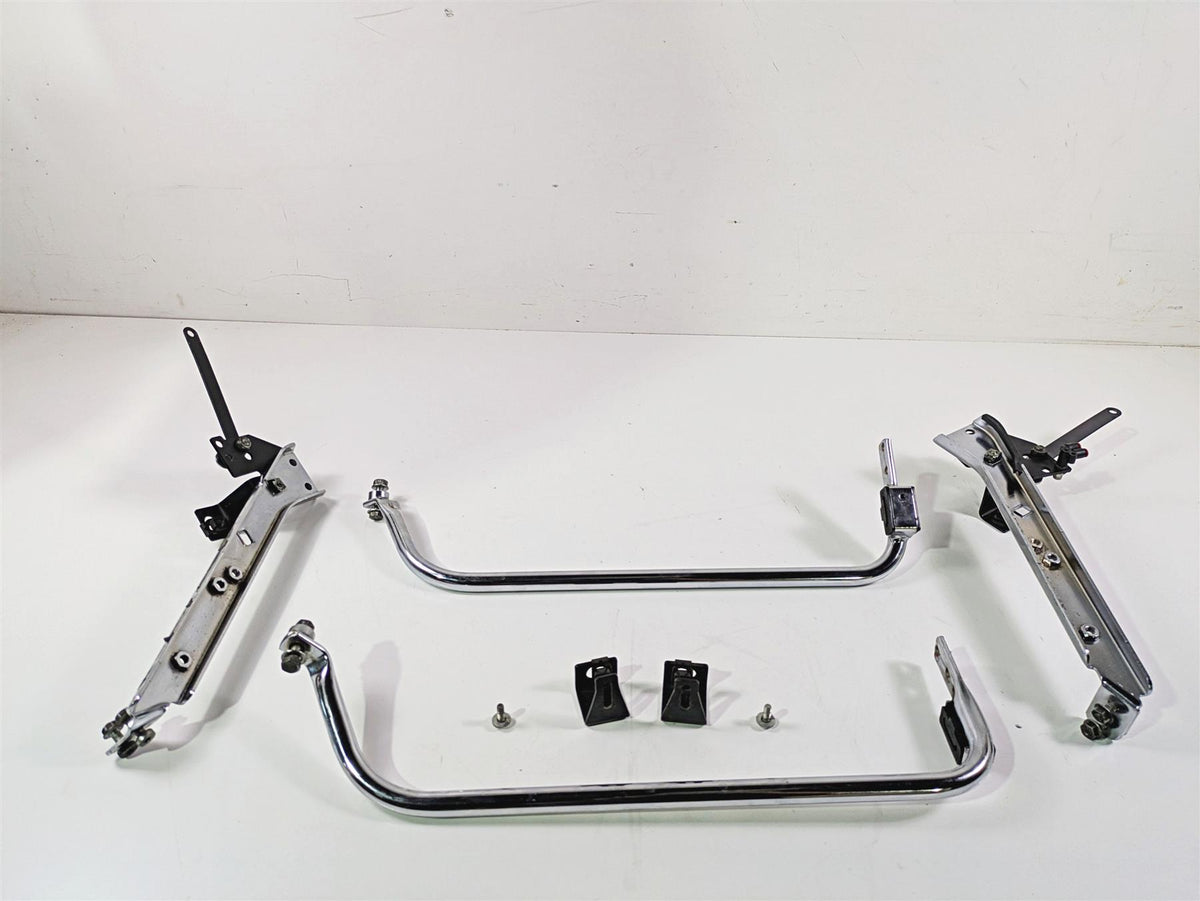 2007 Harley Touring FLHRSE CVO Road King Saddlebag Guards Rail Set 91069-07 {{ shop.shopifyCountryName }} - Mototech271