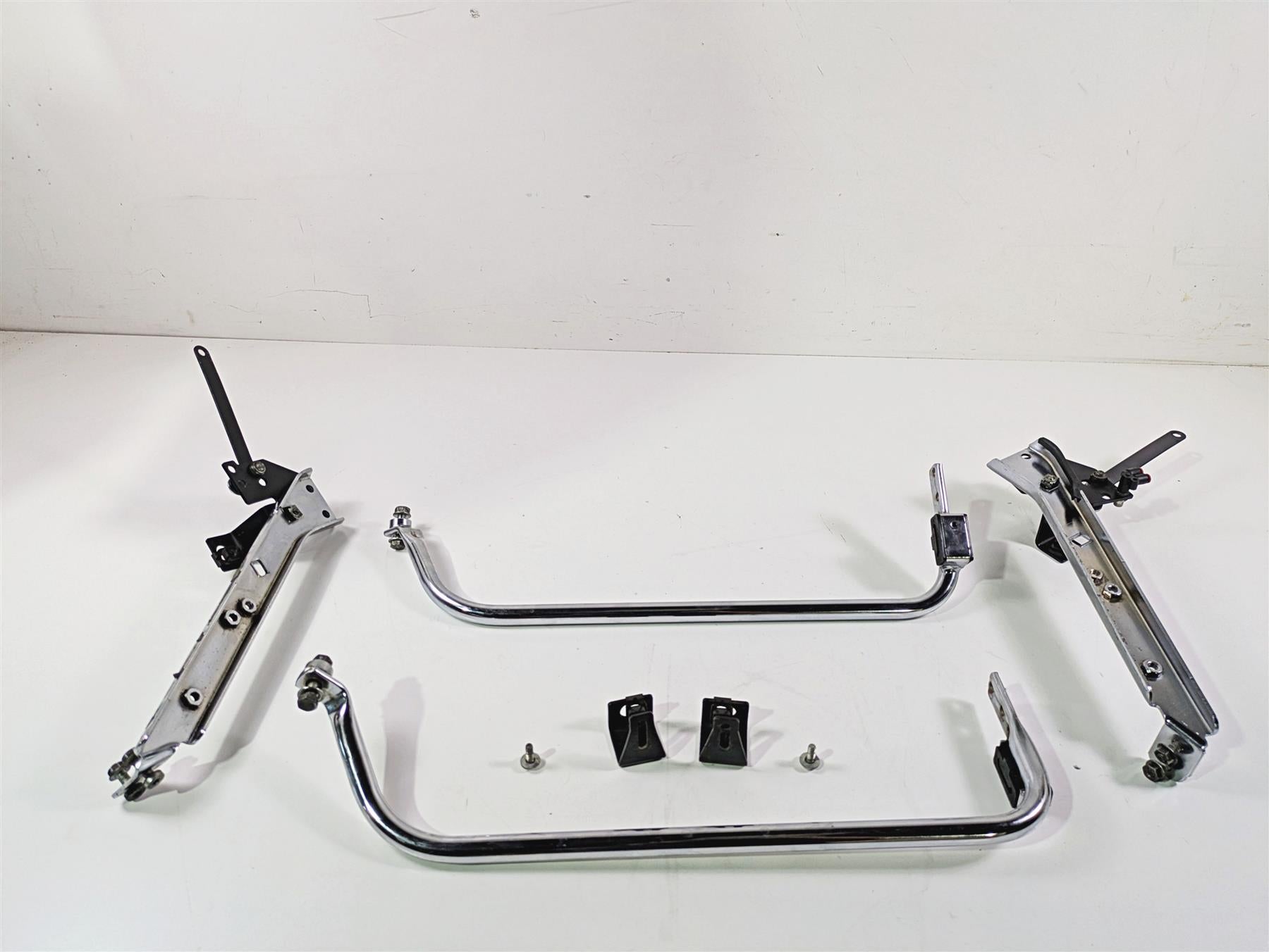 2007 Harley Touring FLHRSE CVO Road King Saddlebag Guards Rail Set 91069-07 {{ shop.shopifyCountryName }} - Mototech271