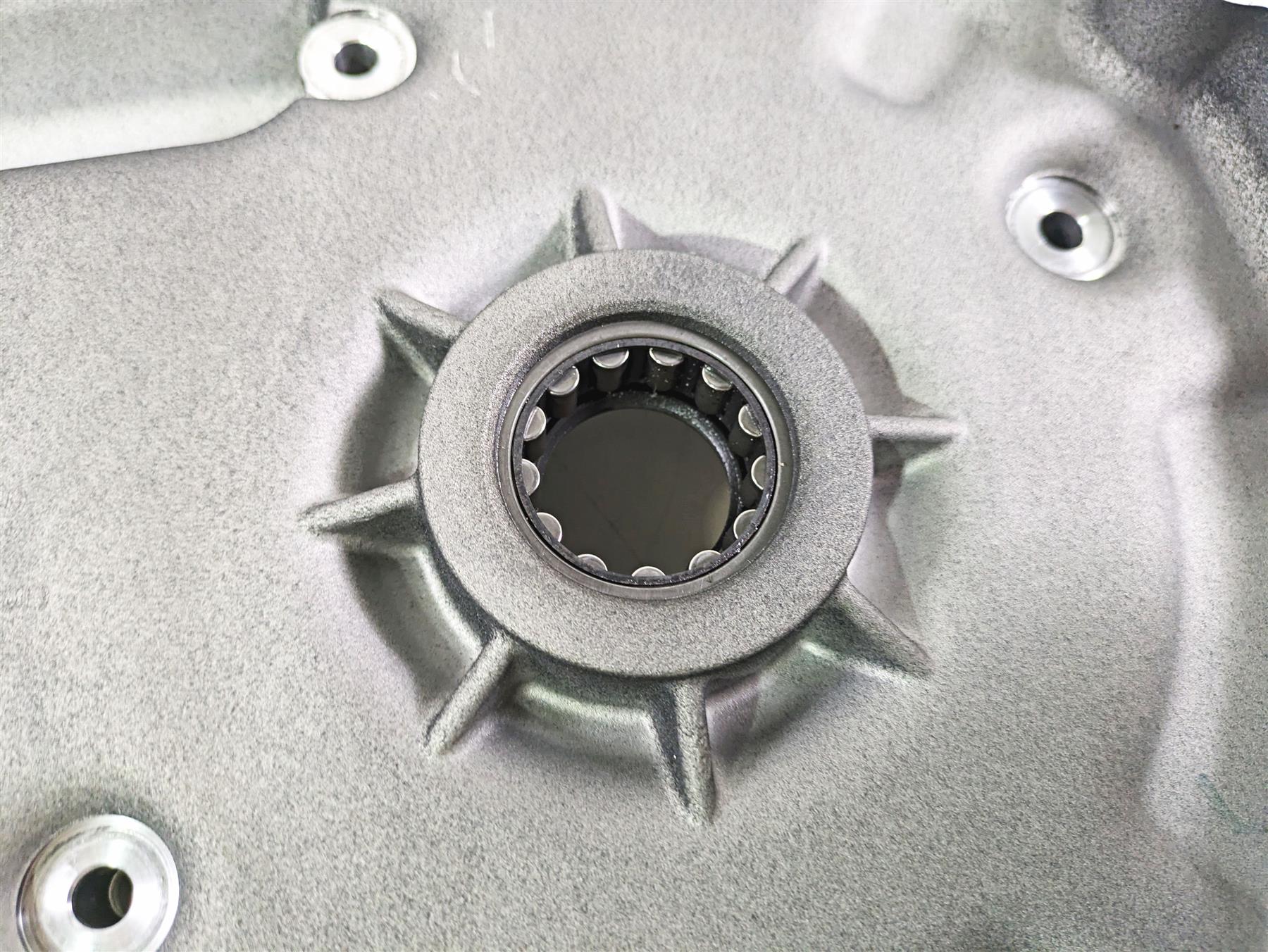2008 Harley FLSTC 105TH Softail Heritage Inner Primary Clutch Cover 60681-06A {{ shop.shopifyCountryName }} - Mototech271