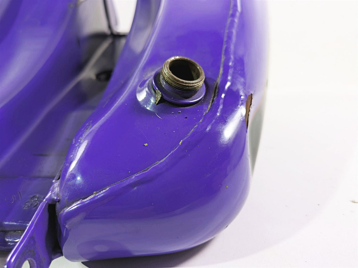 1999 Harley Dyna FXDL Low Rider Fuel Gas Petrol Tank Purple - Dented 61054-96 {{ shop.shopifyCountryName }} - Mototech271